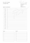 PRE-ORDER:"It's Time" Daily Planner 5784 - Return to the Garden - Touching His Hem