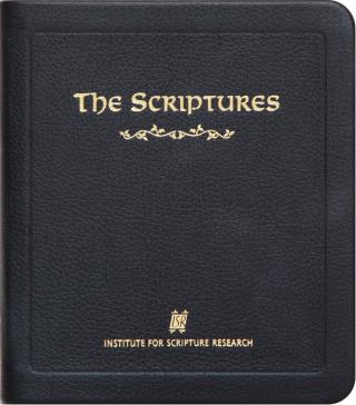 The Scriptures 2009, Leather Edition (Pocket size), by ISR - Touching His Hem