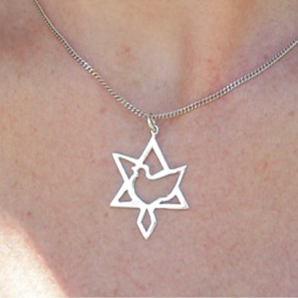 Star of Zion Pendant Small - Touching His Hem