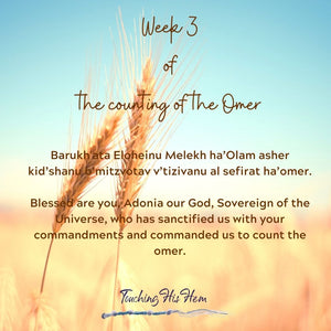 Week 3 of the Counting of the Omer - A reflective Study