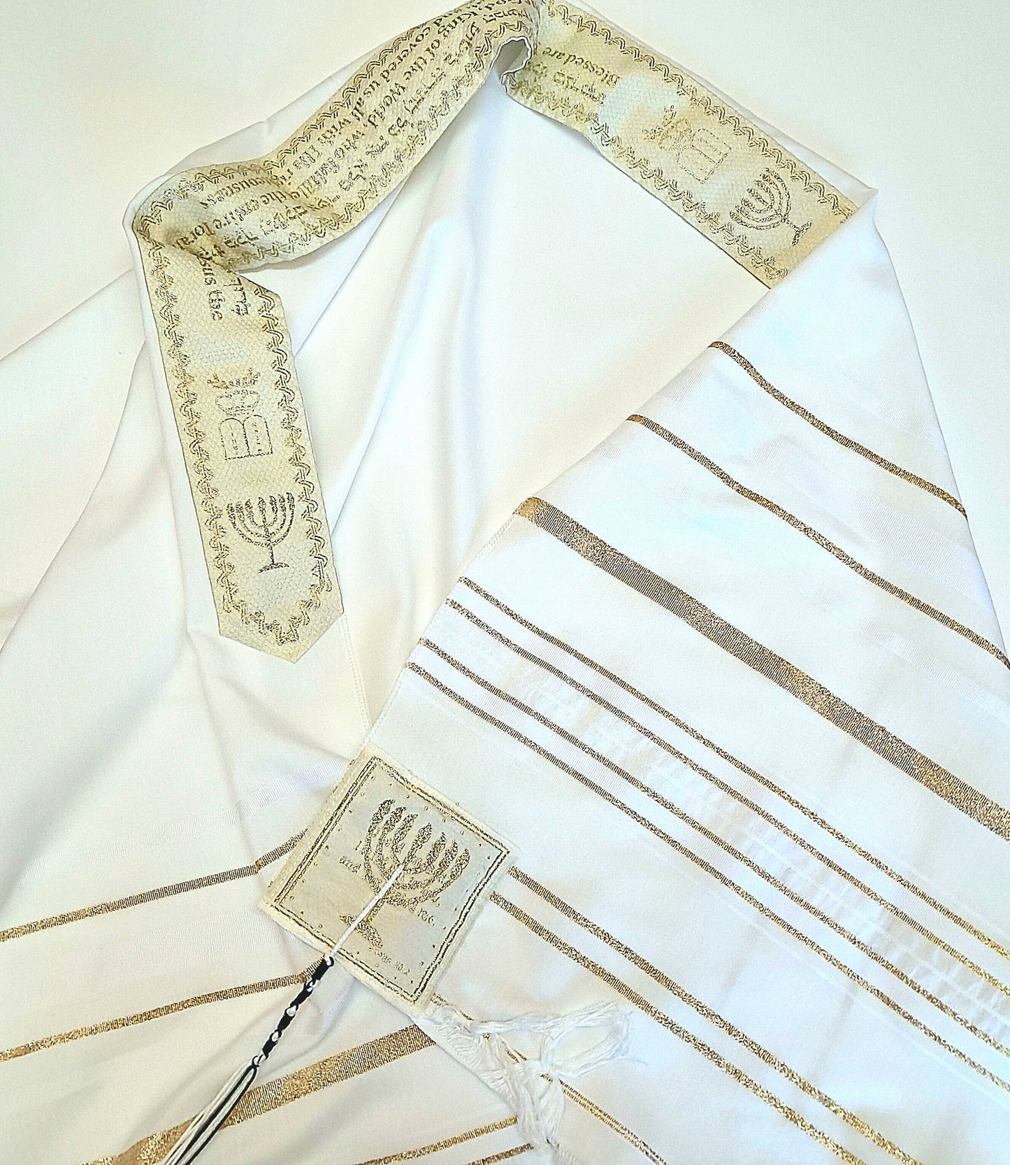 Tallit Prayer Shawl - Touching His Hem