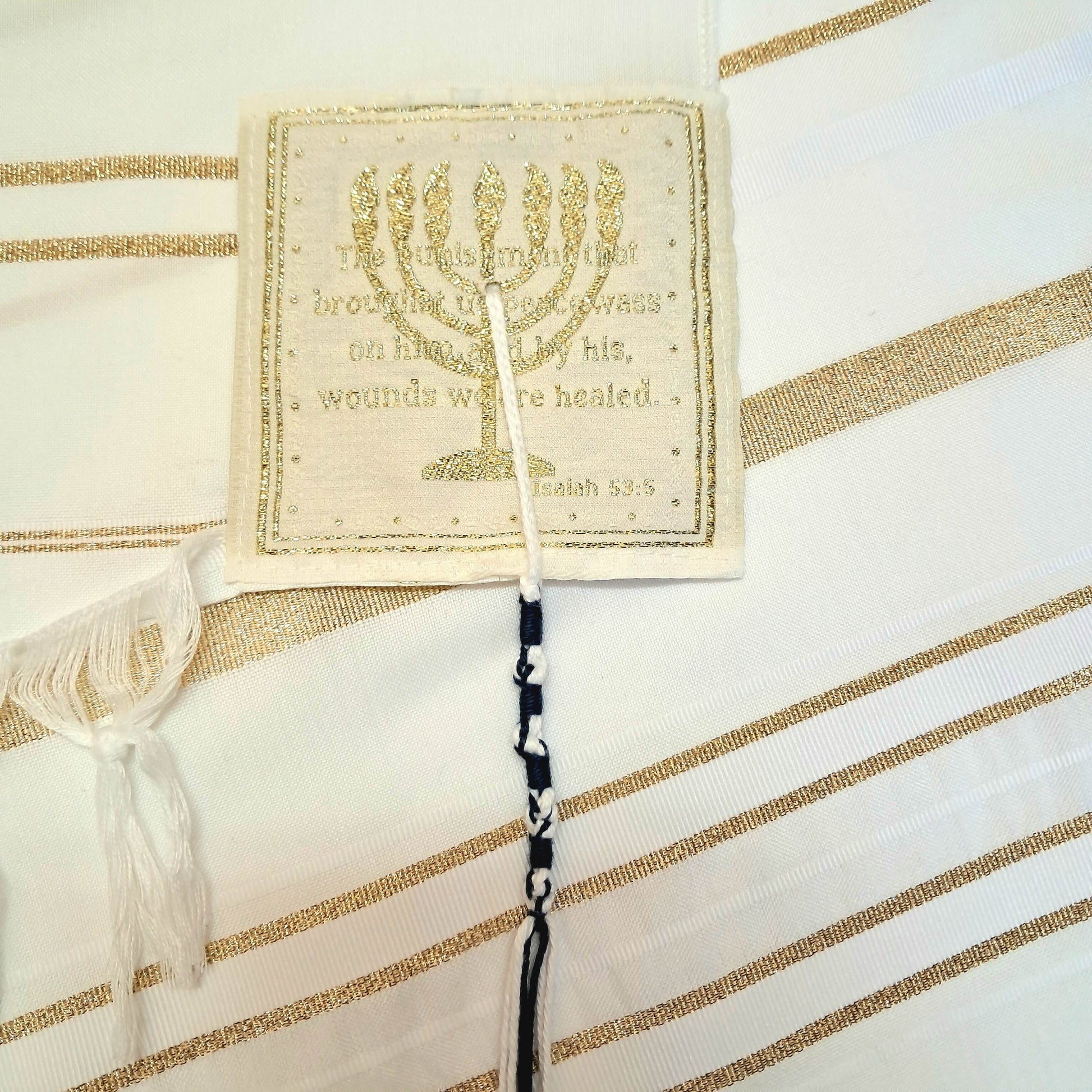 Tallit Prayer Shawl - Touching His Hem