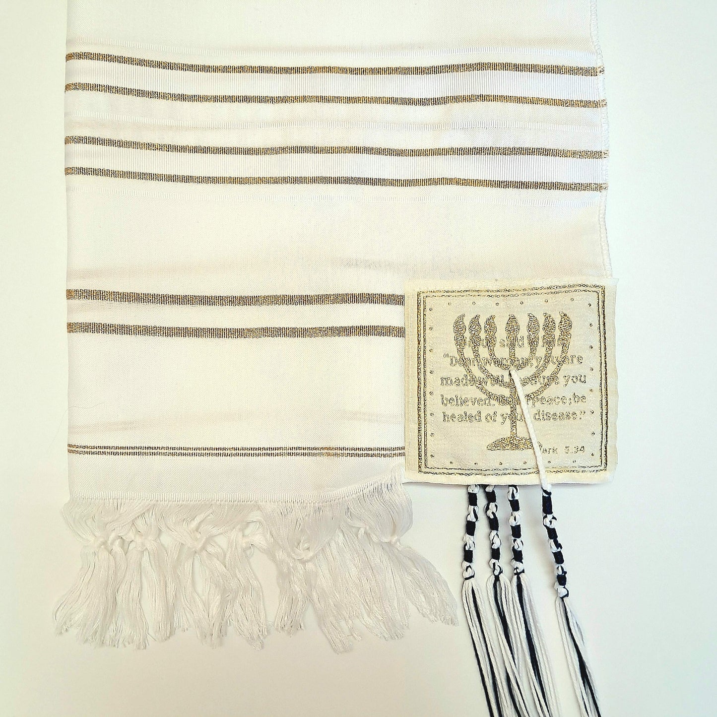 Tallit Prayer Shawl - Touching His Hem