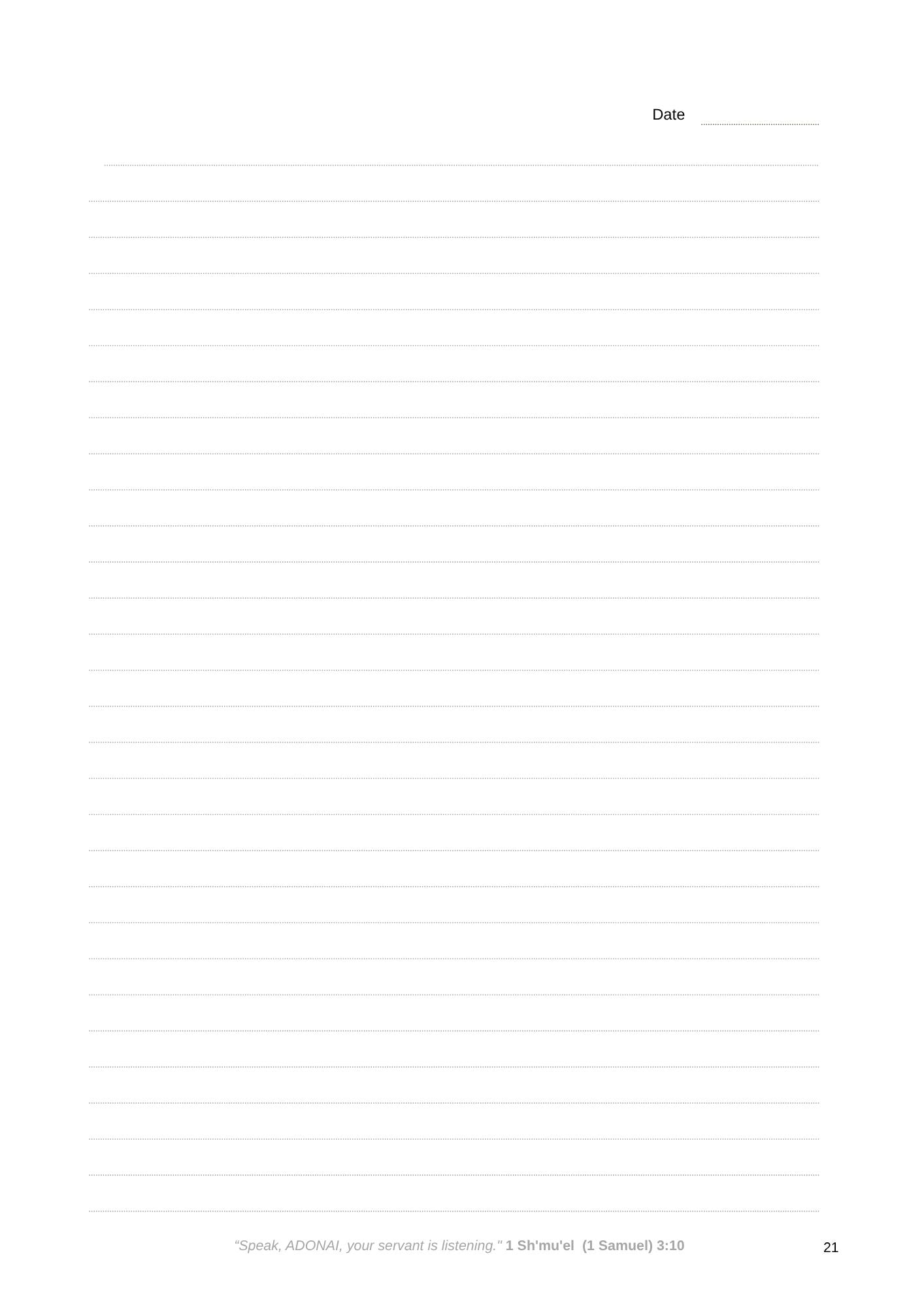 PRE-ORDER: It's Time Companion Journal - Touching His Hem
