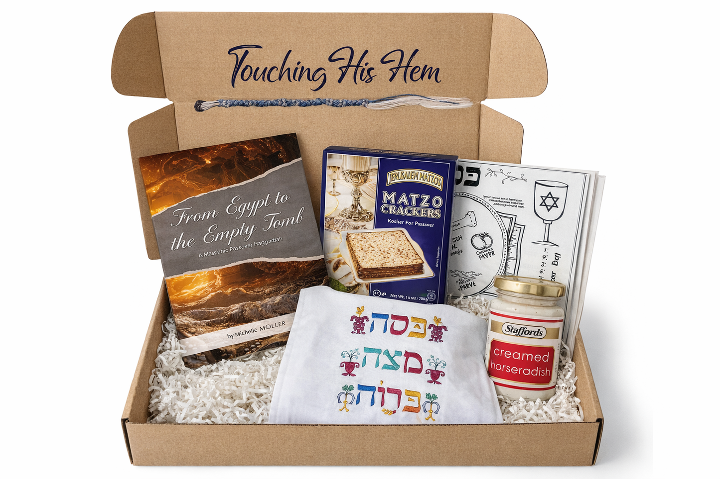 Passover Seder Box Large - Colour - Touching His Hem