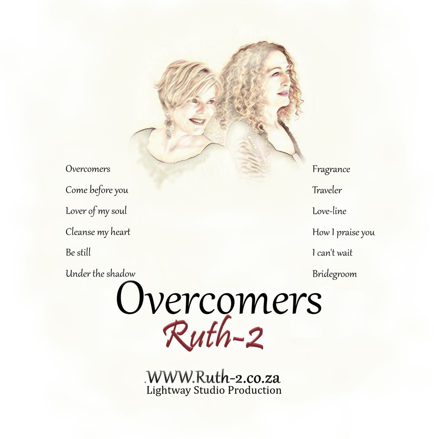 Ruth-2 Overcomers Album CD - Touching His Hem