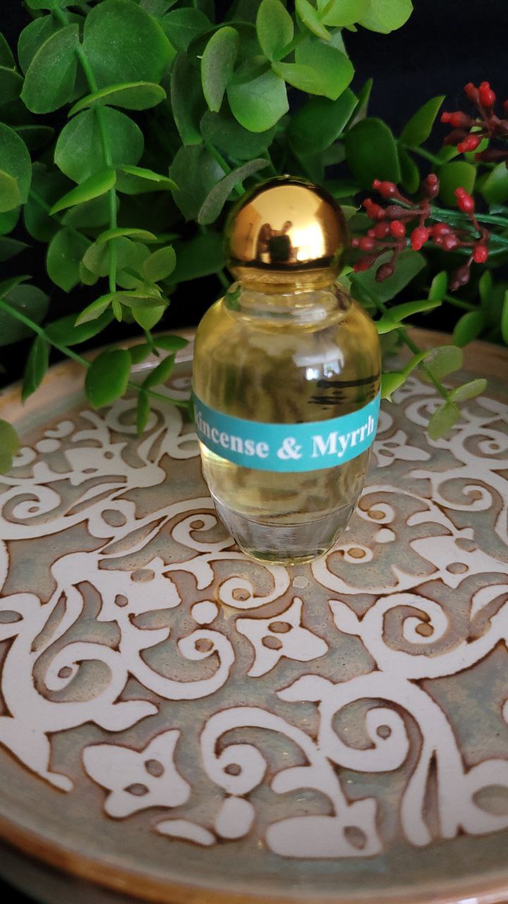 Blessing from Jerusalem Frankincense and Myrrh Anointing Oil