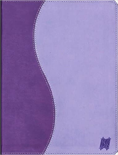 The Scriptures 2009, Duotone Purple (Soft Cover), by ISR - Touching His Hem