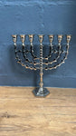 Pre-order:Silver Plated Menorah - Small - Touching His Hem