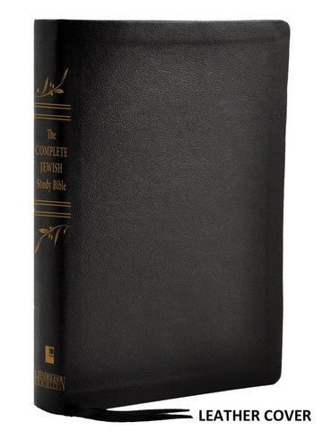 PRE-ORDER: The Complete Jewish Bible Bonded Leather (Giant Font) - Touching His Hem