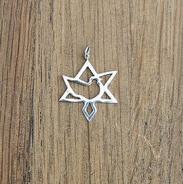 Star of Zion Pendant Medium - Touching His Hem